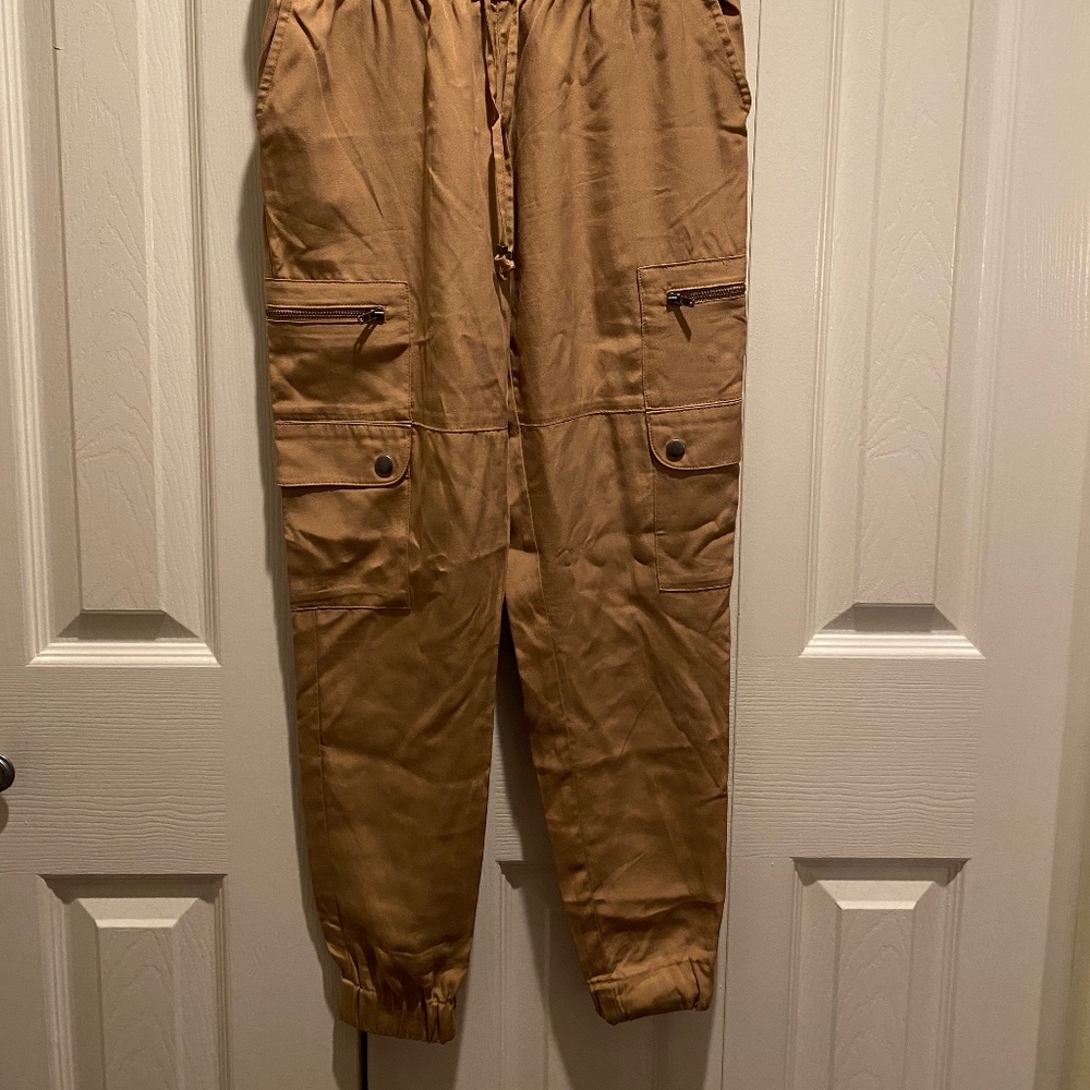 Banana republic dressy cargo joggers